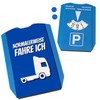 Parking Disc with Saying "Normalerweise fahre ich Lastwagen Geschenk für