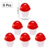 JJYHEHOT 6 Pcs Egg Cooker, Silicone Non-stick Egg Boiler, No