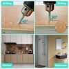 LEKOMESH Diamond Core Drill Bits Tile Hole Saw Cutter 10MM