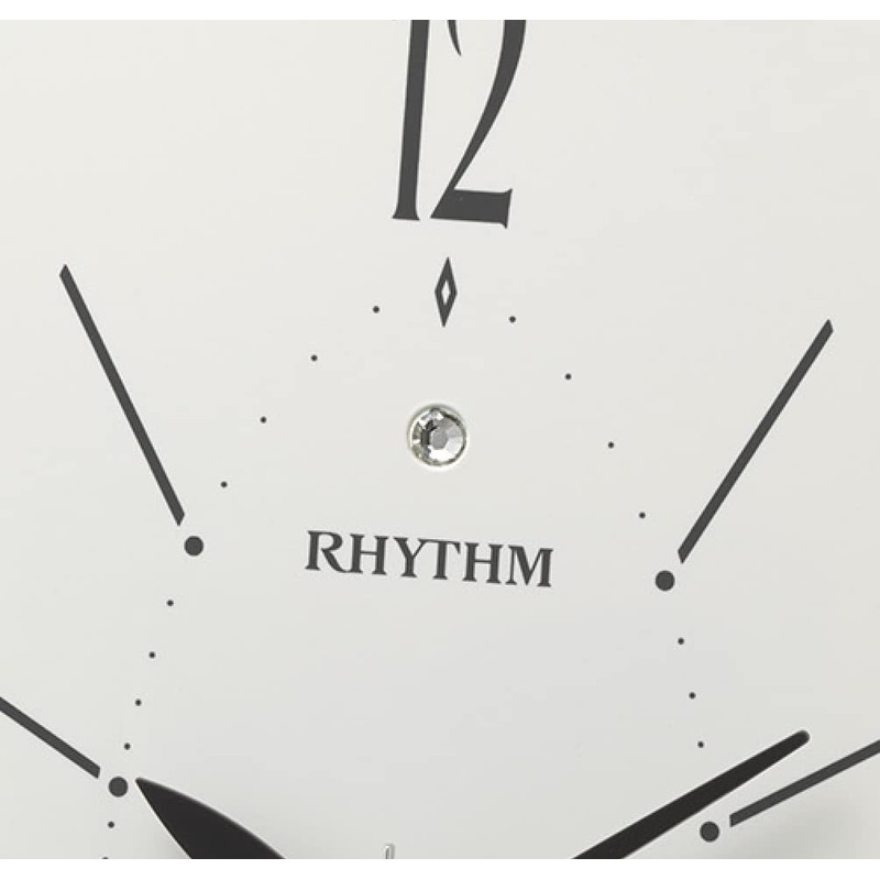 RHYTHM 4SE556SR03 Rhythm Quartz Table Clock Analog Episol 556 Electronic