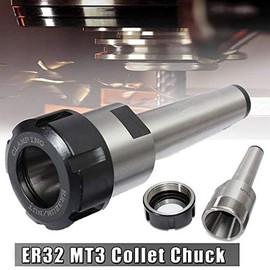 Mecerypt High Precise MT3 ER32 M12 Collet Chuck Handle Morse Milling Chuck Handle