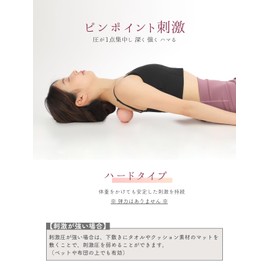 Hana Nabuku Foam Roller, Mini (Physical The Supervision), Diet Equipment, Myofascial Roller, Massage Roller, Myofascial Release, Pinpoint Mini (Purple)