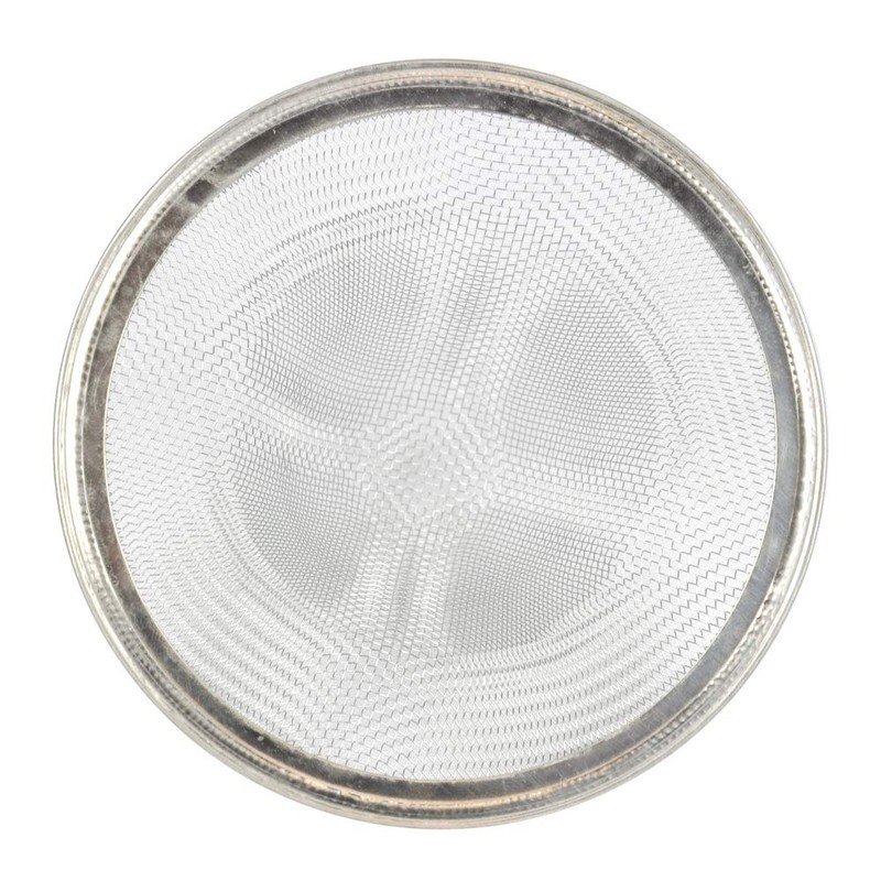 Danco 88822 4-1/2-Inch Kitchen Mesh Strainer, Stainless Steel