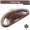 STEBRUAM Pack of 30 Sanding Belts 10 x 330 Grit