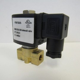 PRM 1/8 IN. NPT SOLENOID VALVE 120 VAC Coil Brass Body Viton Seal