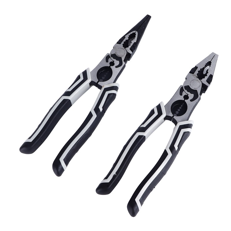 Wire Cutter Needle Nose Pliers Set 9in Multifunctional Labor Saving