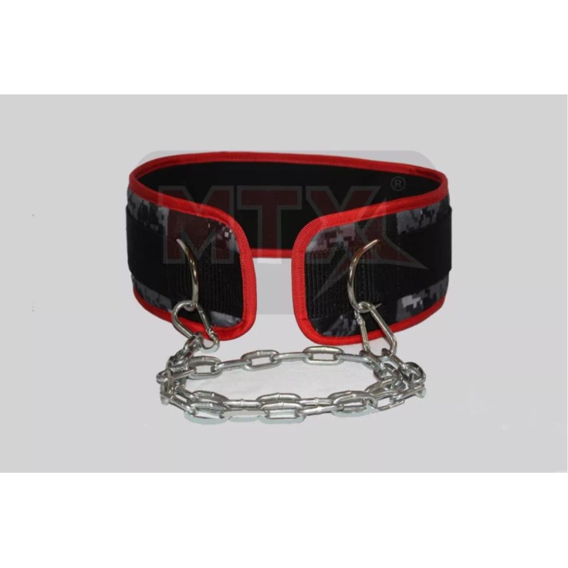 MTX Faja Dip Cinturón Con Cadena Para Cargar Con Lastre