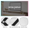 Xsdjasd Home Theater Portable Projector Screen Outdoor HD White Foldable