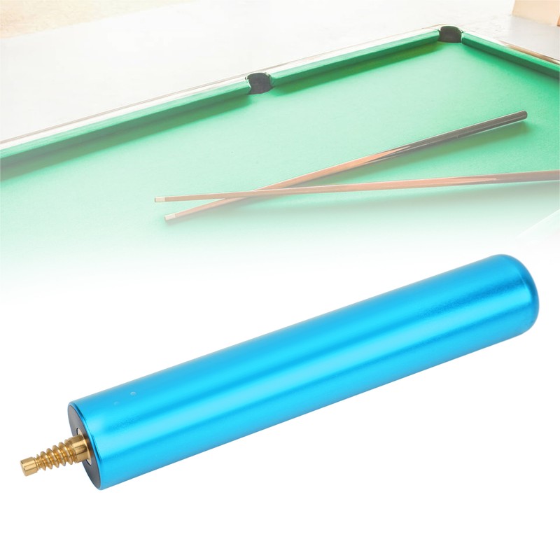 Aluminum Alloy Pool Billiard Cue Extension 6 Inch Snooker Cue