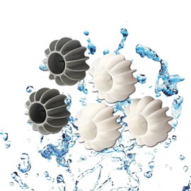 Reusable Magic Laundry Balls, 5/10 Laundry Balls Tangle Free for Washing Machines, Silicone Steamer Dryer Balls Washer Balls Laundry Balls (5pcs)