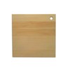 katajiya Wooden Cutting Board, Gingo, Natural Wood, Solid Wood, Square,