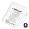 Chanzon 100 pcs 3mm White LED Diode Lights (Clear Round