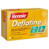 Rennie Deflatine, Trapped Wind and Bloating Tablets, Fast and Effective