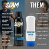 SLAM MysteryMan Men's Scented Sunscreen Spray SPF 50 – Broad