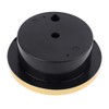 HELYZQ 72mm Round Gold Hygrometer Humidity Meter Gauge Ring Surface
