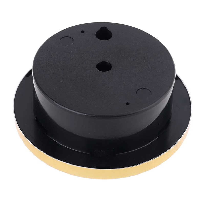 HELYZQ 72mm Round Gold Hygrometer Humidity Meter Gauge Ring Surface