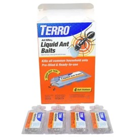 Terro T324B Liquid Ant II Killer Baits – 4 Packs (16 Total Bait Stations)
