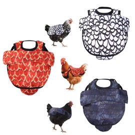 Aimery Protective Chicken Saddles for Hens - Adjustable Back Protector with Simulated Feathers & Durable Design