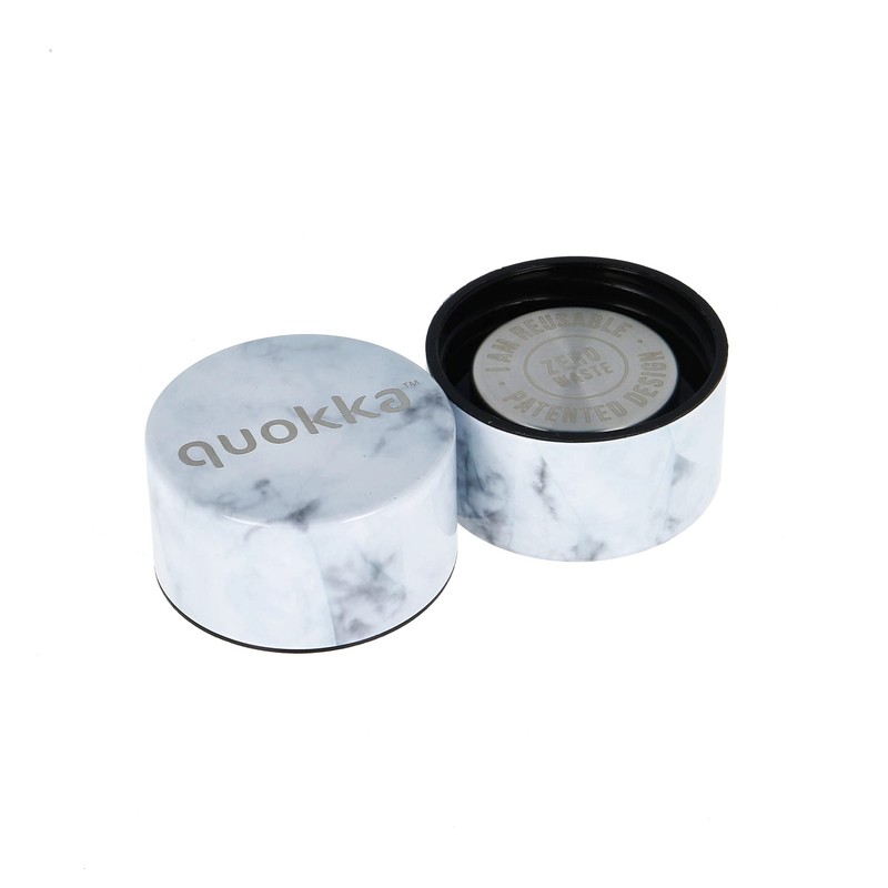 Quokka Solid - Marble 630 ML | Stainless Steel Water
