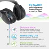 SIMOLUO Bluetooth Wireless Headphones with Dialogue Mode, aptX Low Latency,