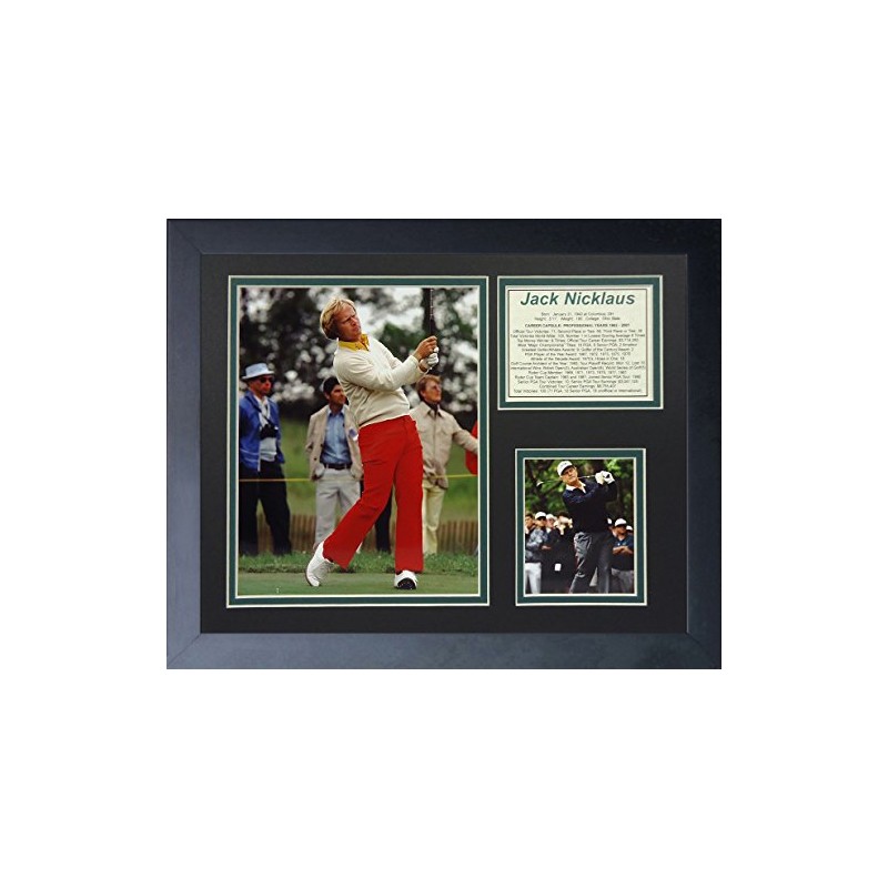 Legends Never Die "Jack Nicklaus Framed Photo Collage, 11 x