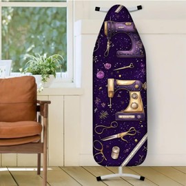 Nuxovilar Purple Sewing Machine Ironing Board Cover,15 * 54inch,Fit Most Standard Boards,Ironing Accessory,Home Decor