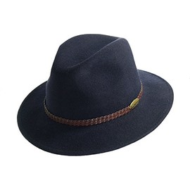 Harrys-Collection Rolling Hat in 3 Colours - navy, size: 57