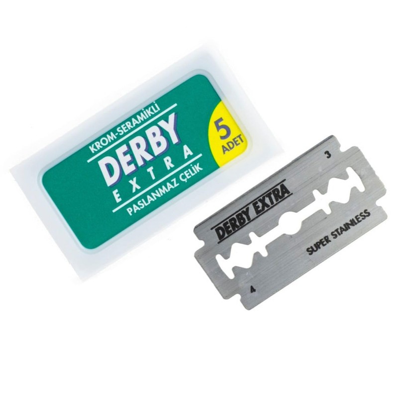 5 Derby Extra Razor Blades (1 Pack)