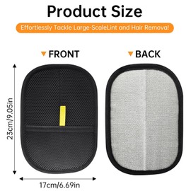 Pet Grooming Gloves for Cat, Dog Grooming Glove, Pet Grooming Gloves, Reusable Cat and Dog Hair Remover for Couch, Furniture, Carpet, Curtain