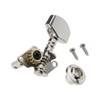 Create idea 4Pcs Ukulele Tuning Pegs Classical Style Machine Head DIY Parts for Ukulele Guitar Maintenance Tuning Strings with Mounting Screws 2L2R