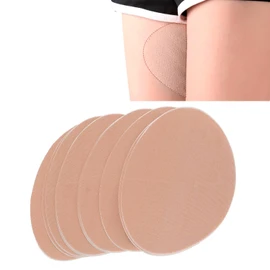 Almohadillas de Fricción para Muslos, 10 Piezas Parche Autoadhesivo de Algodón de Alta Elasticidad para Muslos Evita Rozaduras Almohadilla de Fricción para Muslos Interna Delgada