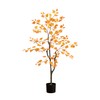 Nearly Natural 4ft. Autumn Birch Leaf Artificial Fall Tree