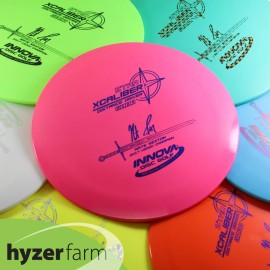 Innova NATE SEXTON STAR XCALIBER *pick a weight and color* Hyzer Farm disc golf - Neon Green / Black, 168
