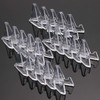 2.68 Inch Tall Mini Clear Acrylic Easel Stands Coin Display