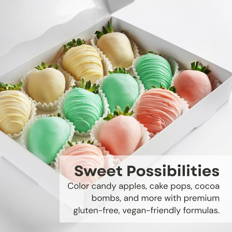 Chefmaster Green Candy Color | True-Tone Shades | Oil-Based |