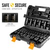 BOEN 1/2" Drive Impact Socket Set, 45 Piece Deep &