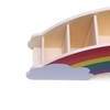 EXERZ Pen Quiver / Rainbow Desk Organiser with Star Stickers