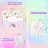 Cooyou Unicorn Stationery, purple, 6Pcs Purple