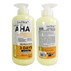 LANSYADE AHA Strong Brightening Body Cream Hydroxy Acid Vitamin C Whitening 500ml USA