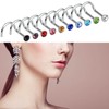 20pcs Nose Studs Nose Rings Studs for Women Surgical Hypoallergenic