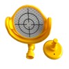 GEOLENI Mini prisma de vigilancia, prisma de topografía reflectante hoja