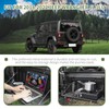 RT-TCZ Foldable Tailgate Table, Aluminum Alloy Black Rear Cargo Storage