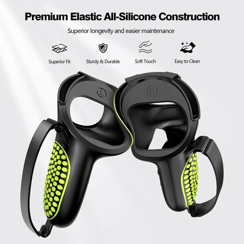 AMZDM Upgraded Controller Grips for Meta Quest 2 VR Oculus