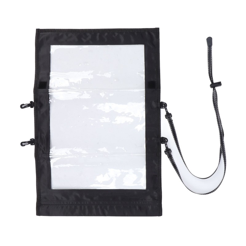 Transparent Map Storage Bag Waterproof Folding Storage Pouch for Outdoor
