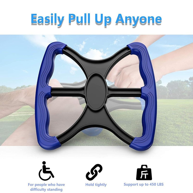 Alomejor Lift Standing Aid Portable Sturdy Mobility Medical Support with
