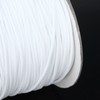Wax Cord Round Environmental Protection for Leather Sewing HandKnitting Necklace(White