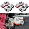 4PCS Battery Terminal Connector, Positive & Negative Auto Battery Cable