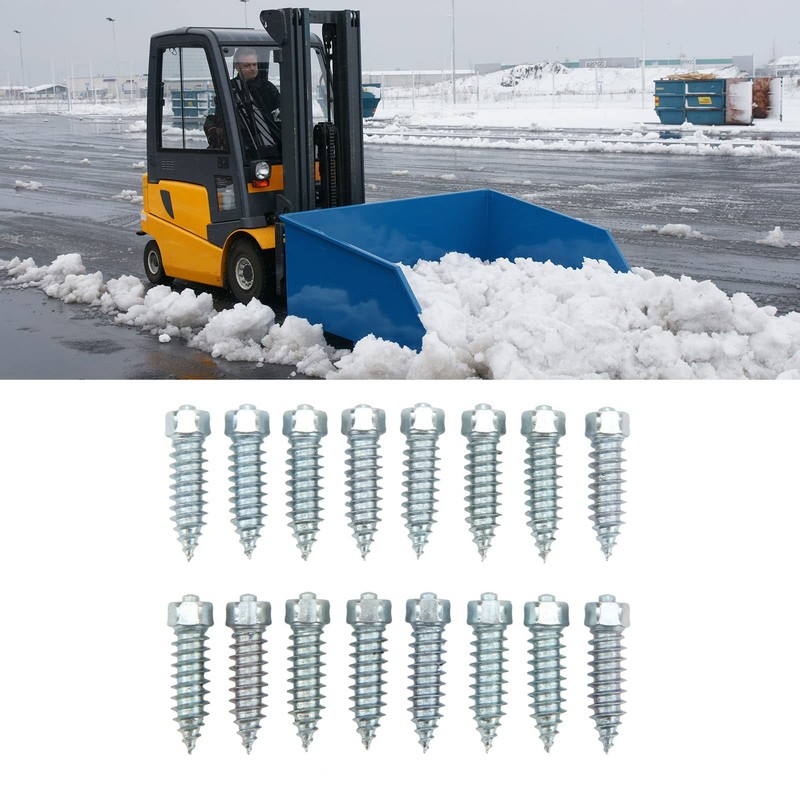 Tire Studs, 100 Pieces Snow Tire Studs Forklift Loader
