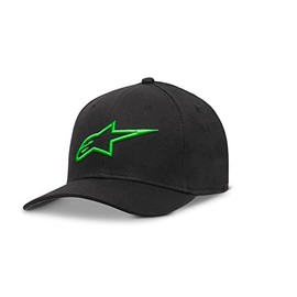 Alpinestars, Ageless Curve Hat Baseball Cap, Black Green, 23X, Man