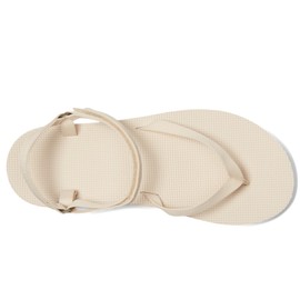 Teva Women's Flatform Sandal Slim Sport, Coconut, 10